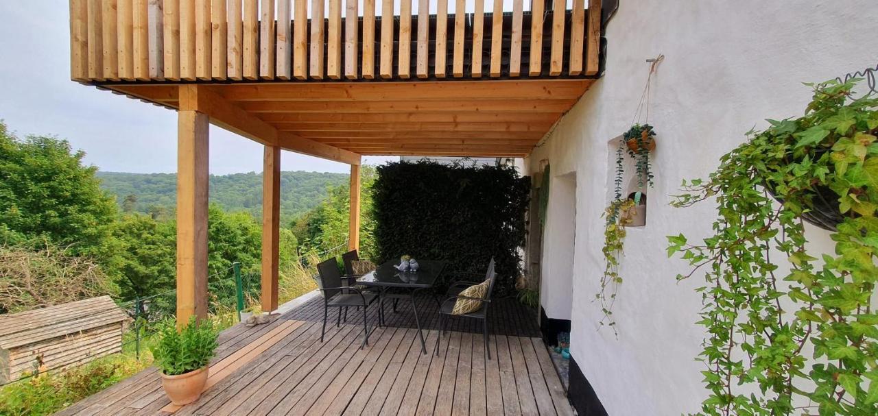La Maison Du Sabotier Custinne Luaran gambar